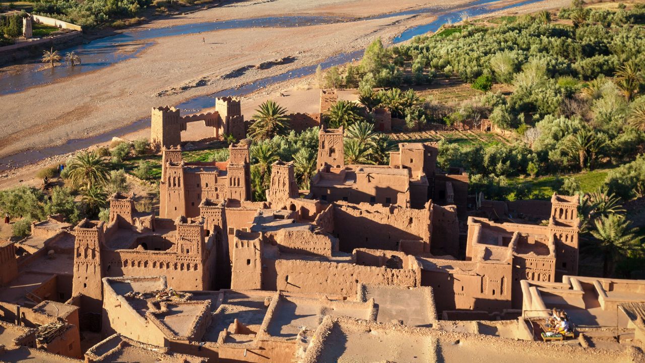 Ait Ben Haddou stop on the way to Ouarzazate