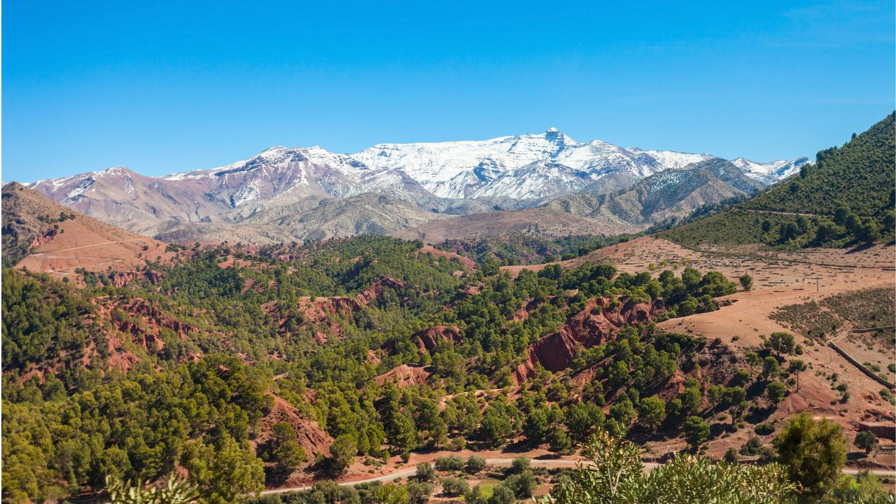 Marrakech to Ouarzazate High Atlas Mountains