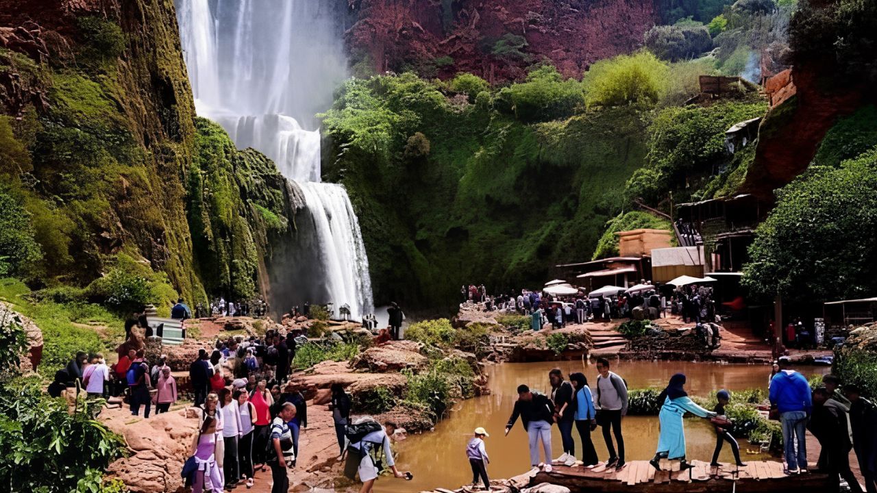 Transfer Marrakech to Ouzoud Waterfalls